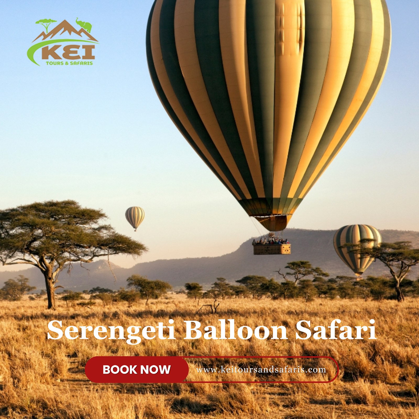 Serengeti balloon safari