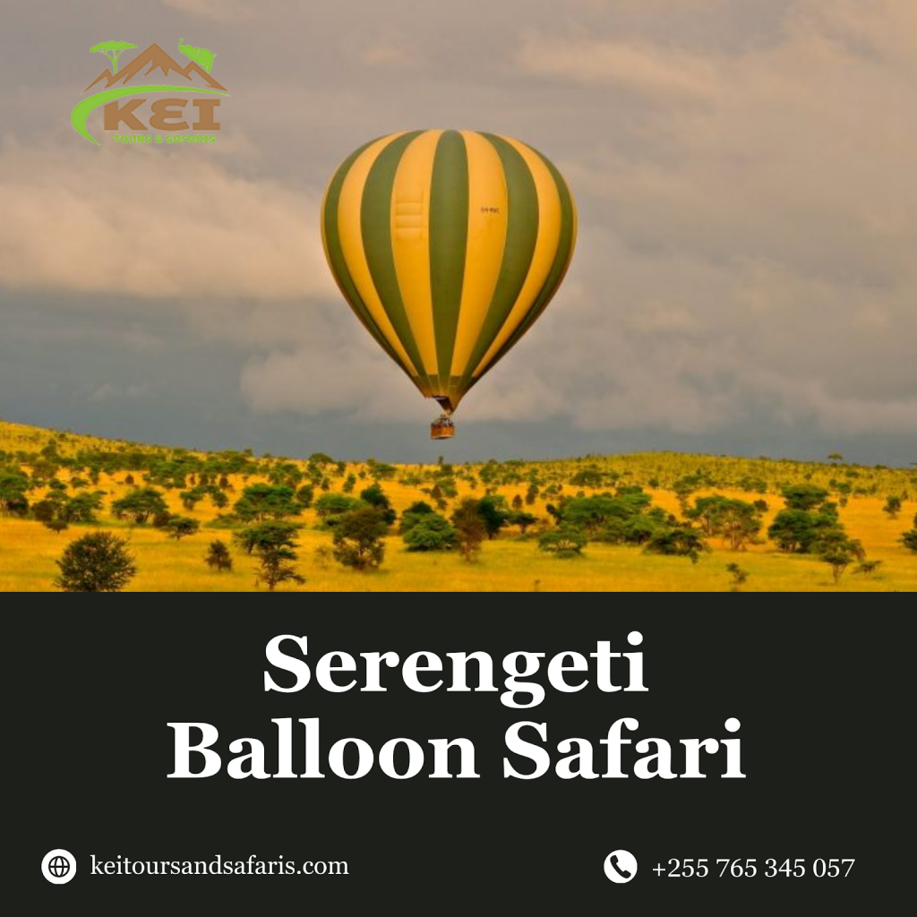 Serengeti balloon safari