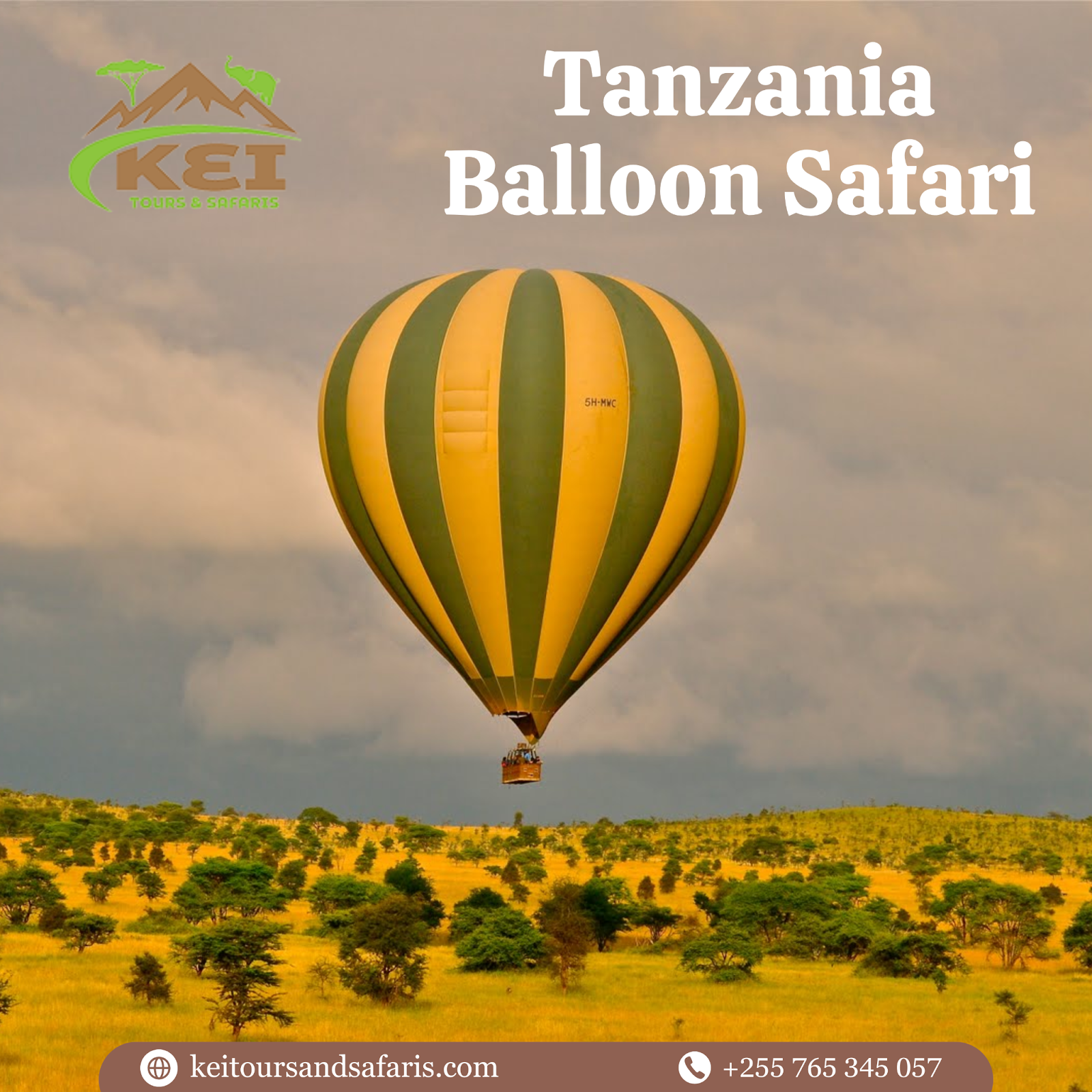 Tanzania balloon safari