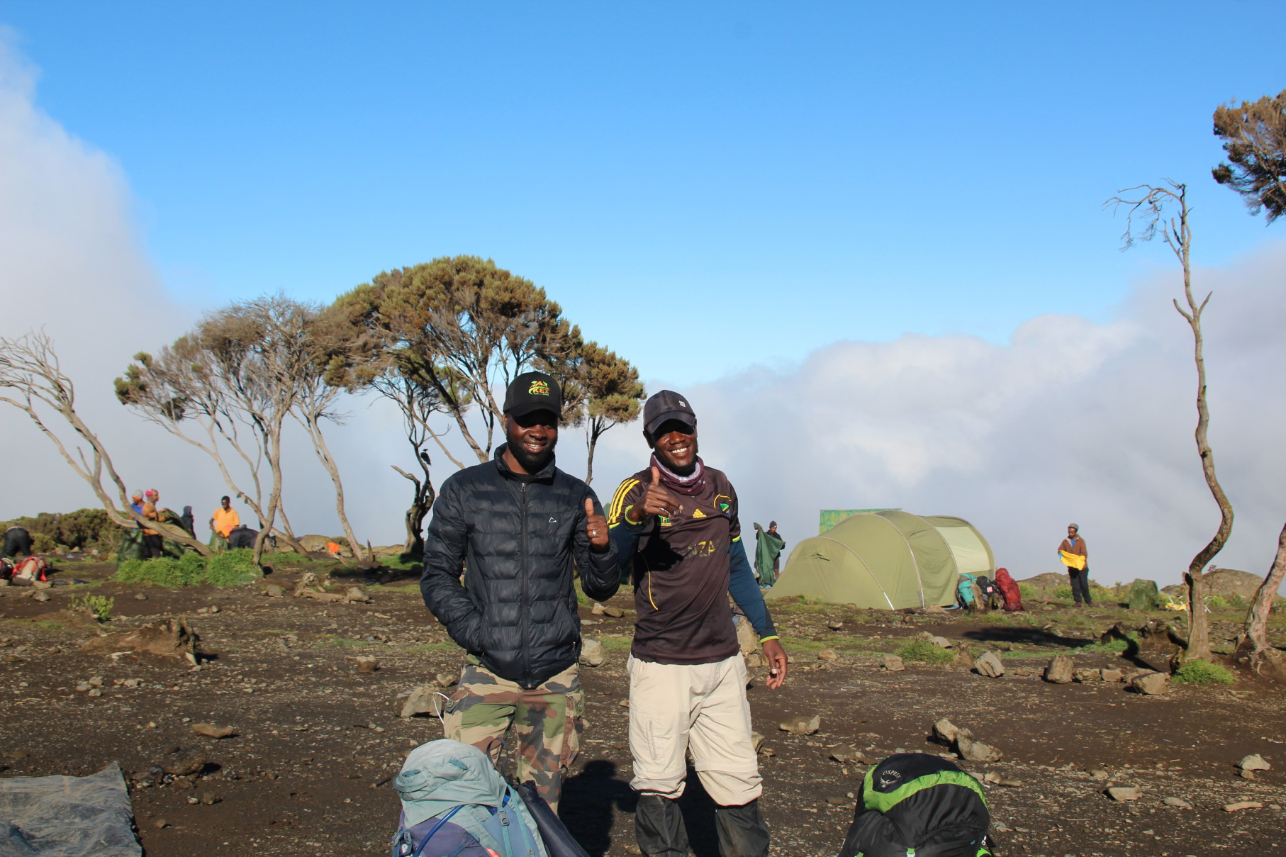 Image for Day 3: Shira Cave (3800m) to Barranco Camp (3950m)