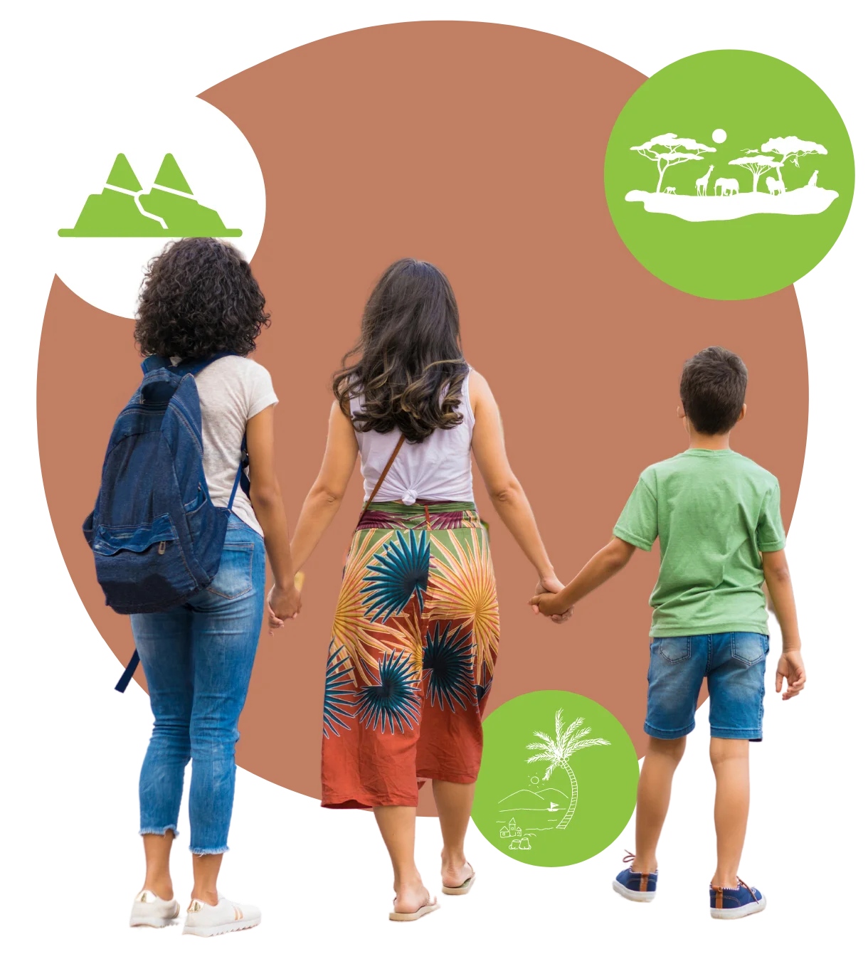 Family Walking
